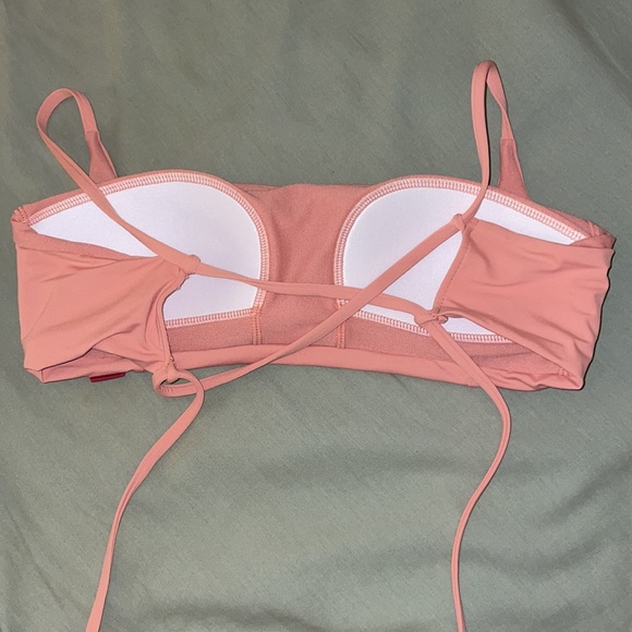 Pink Roxy Bikini Top - Picture 3 of 3
